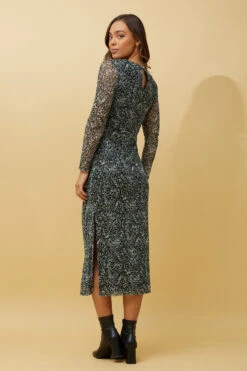 JUAN ABSTRACT PRINT RUCHED MIDI DRESS -Printedcarpetus 46d230ef7eca361abdbc7c12144bbada f38a4da4 1e9b 4046 9f2a efa94e5c2717