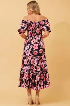 MAUDE FLORAL MIDI DRESS 14 MAUDE FLORAL MIDI DRESS -Printedcarpetus 4801f7a9b30db9498ec31504fb0864df