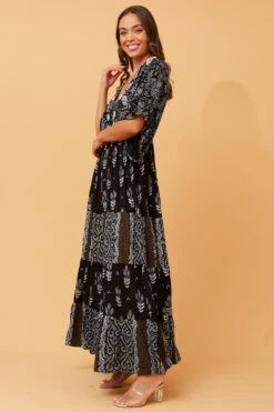 PARISA BOHO EMBELLISHED MAXI DRESS -Printedcarpetus 48c43fef22c4a63477cfe5e77822d0b1