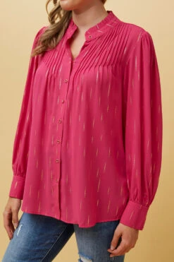 GEMINI FOIL PRINT SHIRT -Printedcarpetus 4915d57a80d34be6510f1c8e48a3ab75