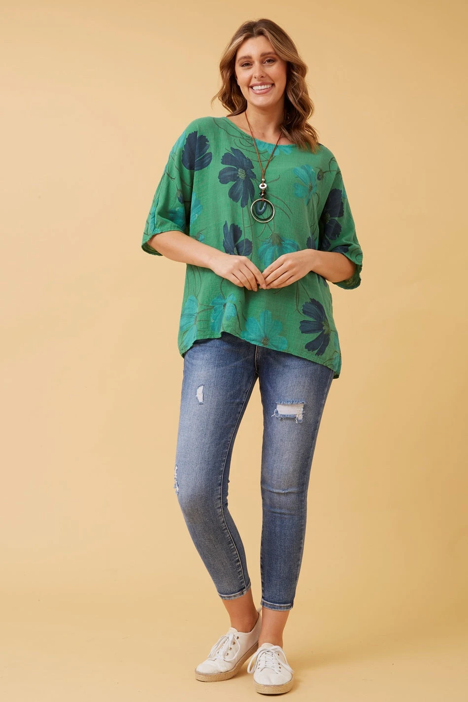 LIBBY FLORAL TOP 10 LIBBY FLORAL TOP - Image 8