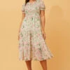 MERRY PUFF SLEEVE FLORAL DRESS 2 MERRY PUFF SLEEVE FLORAL DRESS -Printedcarpetus 4a8896d0c291e259ee6f16d855a1e425