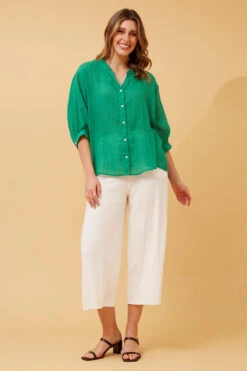 BELINA BUTTON UP SHIRT -Printedcarpetus 4aa6732e671a277d2233a594aa2a210d