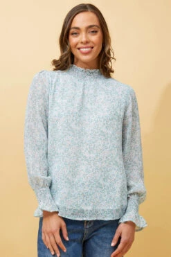 Stella DIANA ABSTRACT PRINT BLOUSE -Printedcarpetus 4c0163cd764c1bcac1e0748d8a619389