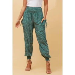 FLORAL BOHO HAREM PANTS -Printedcarpetus 4c71d9cb95565c417c53579fbeaceaba