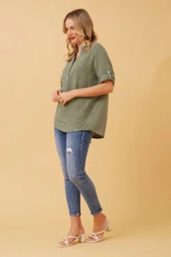 KAI FLORAL EMBROIDERY DETAIL TOP -Printedcarpetus 4d199734b600353232810238fcd03782