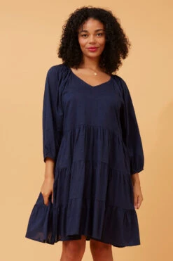 VINITA TEXTURED DRESS 8 VINITA TEXTURED DRESS -Printedcarpetus 4e9c4a50c11e469d2acd53da3bb99a45