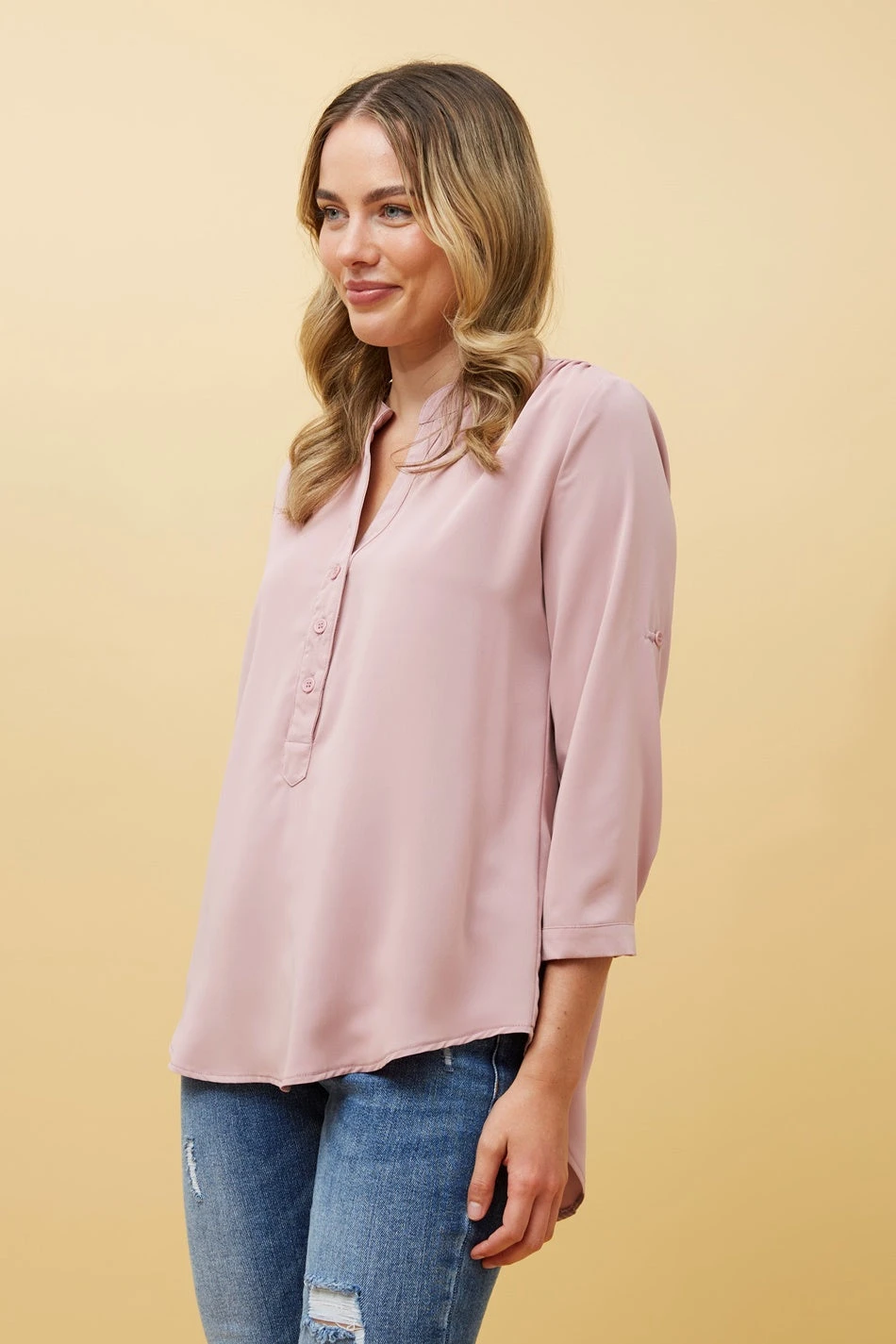 ROMINA SOLID BLOUSE 15 ROMINA SOLID BLOUSE - Image 13