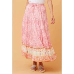 FLEURY BOHO MAXI SKIRT -Printedcarpetus 501b87e378a496022c37f0290fdd673a