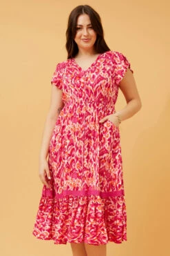 Stella MOROCCO ABSTRACT BOHO MIDI DRESS 11 Stella MOROCCO ABSTRACT BOHO MIDI DRESS -Printedcarpetus 502d54f8cef16c1813e5c9cd45721f1a