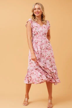 MOROCCO MIDI FLORAL DRESS -Printedcarpetus 50789b67a6c8a61057e1bb17efdd4b62 5069dfa0 add8 42ab 9866 7d994024f881