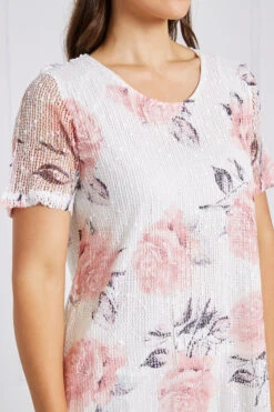 FLORAL LAYERED CROCHET TOP -Printedcarpetus 5078fd374ddefcb35538eb52df6e9f13