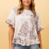 FRILA ANIMAL PRINT TOP 2 FRILA ANIMAL PRINT TOP -Printedcarpetus 5082e74e65b1a51d50cec49fc21b8d26