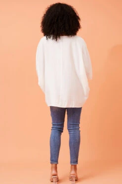 YURI OVERSIZED TOP -Printedcarpetus 5104ad23c54abdb4dceee2f8b7865eda