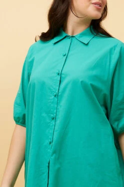 KATHLEEN PUFF SLEEVE SHIRT -Printedcarpetus 51d3f6387f0b6ebda6750b44f95c9e78