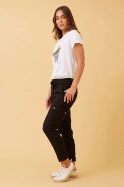 LORENZA CARGO JOGGER PANTS -Printedcarpetus 534a01c5b06c80737f238e8bd2b867a8