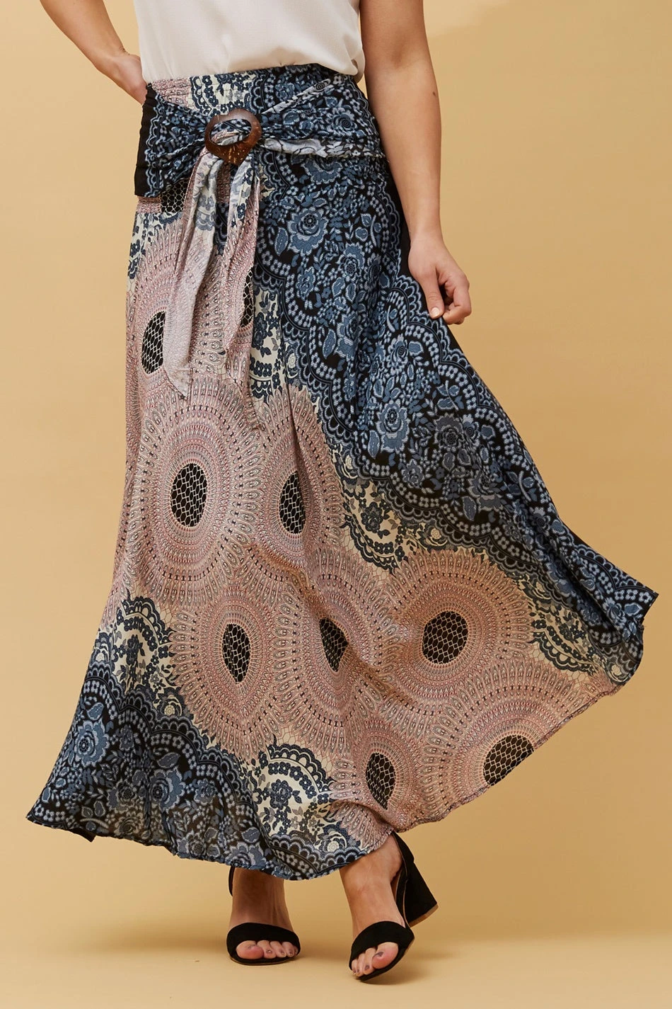 COCONUT BOHO MAXI SKIRT 3 COCONUT BOHO MAXI SKIRT