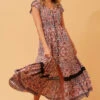 MOROCCO PAISLEY BOHO MAXI DRESS -Printedcarpetus 54f7eb6a754a817ca60095266b3e77f2