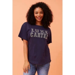 BINDI EMBELLISHED GRAPHIC PRINT TOP -Printedcarpetus 5534a65026cce5f98a9758f01a38348b