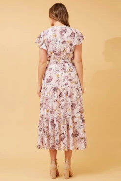 YASMIN FLORAL TIERED MAXI DRESS -Printedcarpetus 553a8af62ebb81dc53506c3f15ec79c4