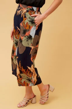 OXANA TROPICAL PRINT CULOTTES -Printedcarpetus 56495e818147a55a1b0159cde00bbba8