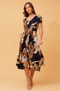 KEGAN FLORAL MIDI DRESS -Printedcarpetus 5762e144a069e5964121bc91a12d09a5 7d683168 a8e0 41f7 be75 a409c37a41a4