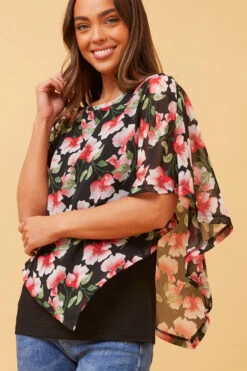 CAREY DOUBLE LAYER FLORAL TOP -Printedcarpetus 5784b3cf5ff49f42d6cbd5445774d081 1a02014a c9db 4629 8ca3 ed0c4ae295d0