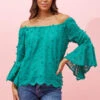 TAYLOR OFF SHOULDER TOP -Printedcarpetus 5826096623e00ff51d0e95fcdfdb097e