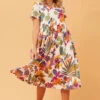 ROZINA FLORAL PRINT DRESS -Printedcarpetus 58a98198c4154762d8eb1dd56de6dede
