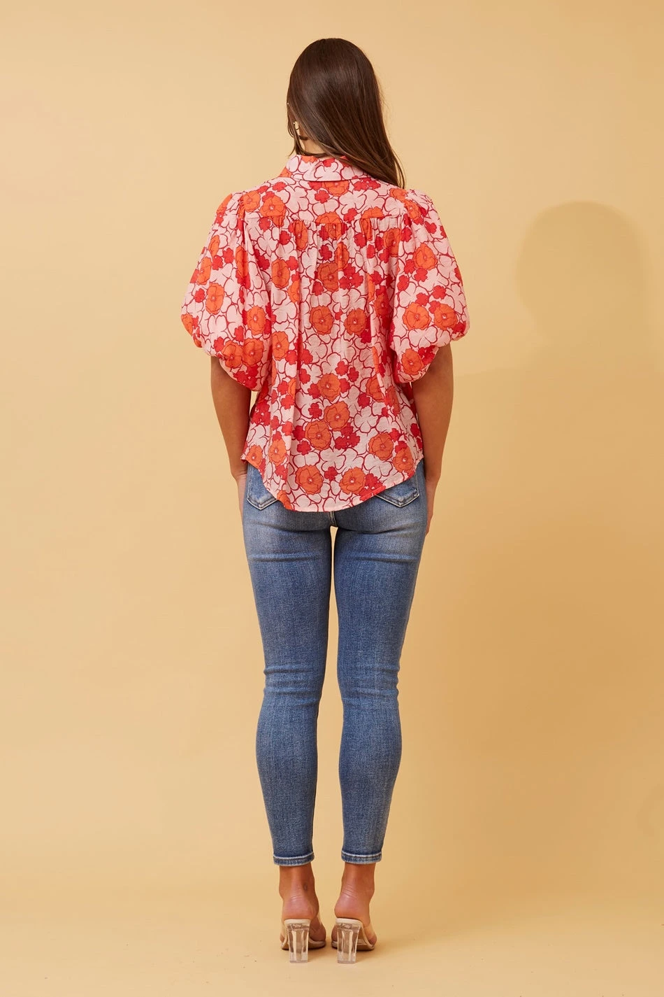 WILKIE PUFF SLEEVE FLORAL SHIRT 14 WILKIE PUFF SLEEVE FLORAL SHIRT - Image 12