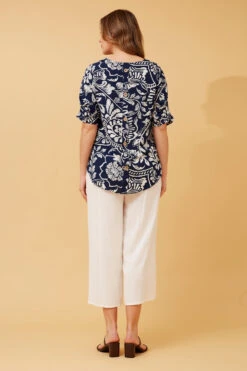 KENDRA FLORAL BOHO TOP -Printedcarpetus 59c2bc7f47d9d3cf2416fdcbadcee5ce