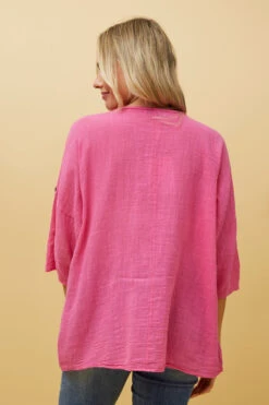 ZONYA SEQUIN STAR PATCH TOP -Printedcarpetus 59e190deb4a9854e336ebcbffd8e3989