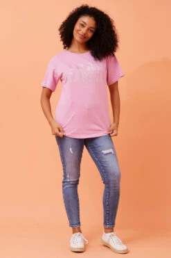 BINDI EMBELLISHED GRAPHIC PRINT TOP -Printedcarpetus 5c144d510112cbbce0b8f6bcf84856eb