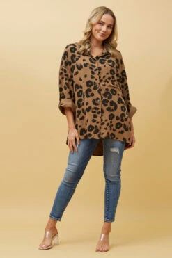 HAVANA ANIMAL PRINT SHIRT