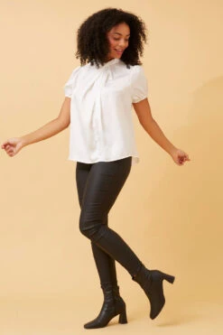 ANNE SATIN TOP -Printedcarpetus 5f15e97ece6cccc7cef2d3ed977e2fbe