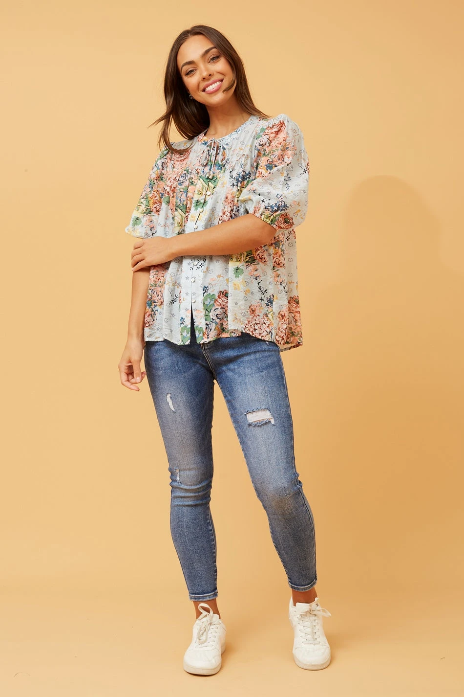 SELENA BOHO PRINT TOP 6 SELENA BOHO PRINT TOP - Image 4