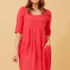 PISA LINEN DRESS -Printedcarpetus 608062a1359295d18998392b4a965e35