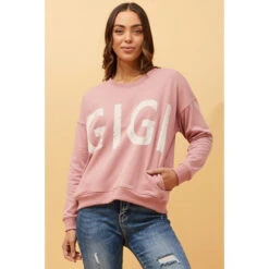LUXE GIGI SWETASHIRT -Printedcarpetus 6146a7a04507b84191c7048b2116e04b