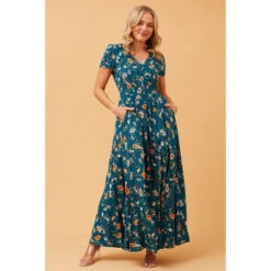 MEGAN FLORAL MAXI DRESS 15 MEGAN FLORAL MAXI DRESS -Printedcarpetus 617594de5626b753c4780dcf90b5aa5c