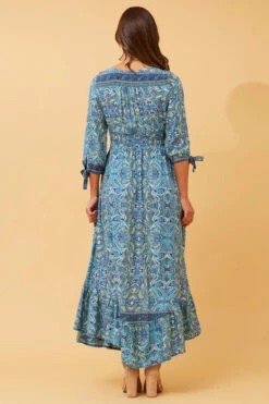 Stella JASMINE PAISLEY BOHO MAXI DRESS -Printedcarpetus 62299ab30461851eda2f37d9d660f2c1
