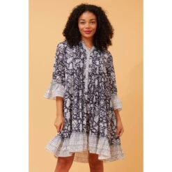 SIMKA BOHO BORDER PRINT DRESS 29 SIMKA BOHO BORDER PRINT DRESS -Printedcarpetus 629a80973add0ee48bdd4270a00f4799