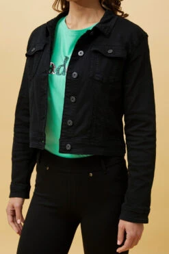 DESTINY SEQUIN WING DENIM JACKET -Printedcarpetus 6423efa934b0845effaf78de60b047b9