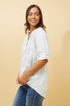 VELMA MARBLE PRINT SHIRT -Printedcarpetus 64b82638cc8b77ad15110c4679311877