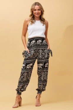 ANIMAL PRINT BOHO HAREM PANTS -Printedcarpetus 64cfa2f92418cff5b87a44004a8df136