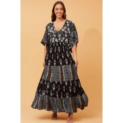 PARISA BOHO EMBELLISHED MAXI DRESS -Printedcarpetus 651b3b304880a7ce954d415883ac9c14