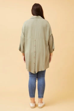 MASON OVERSIZED SHIRT -Printedcarpetus 65405d1bb28b4dc3afe3b1e8f8f87ffa