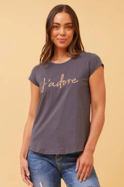 COCO JADORE GRAPHIC TEE -Printedcarpetus 65b6325f92c3a829f888722ae843eb82