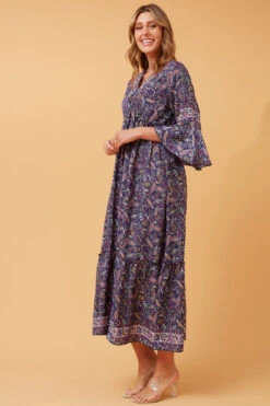 TRINA PAISLEY BOHO MAXI DRESS -Printedcarpetus 66aabd4a768b3aa57fe31de9b0bc98f4