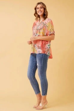 ARCHANA ABSTRACT BOHO TOP -Printedcarpetus 6704669215c53a7435da8863bf014e02