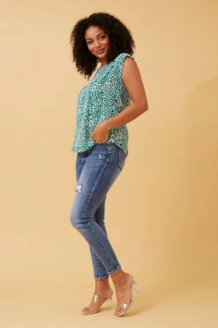 SHELLY ANIMAL PRINT TOP -Printedcarpetus 67bbd13d70117b6c1279942dc0a2eb31